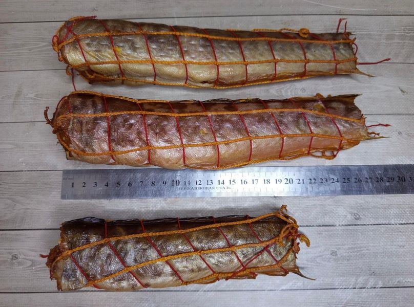 Black congrio hot smoked carcass &mdash; buy in Triton online store