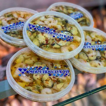 Морський ДУЕТ (креветка з мідією) 180г  &mdash; купити в інтернет-магазині Тритон
