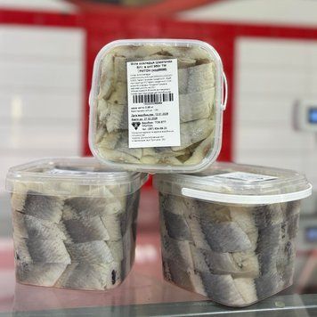 Філе оселедця Шматочки Б/Ш в олії 950г ТМ ТРИТОН  &mdash; купити в інтернет-магазині Тритон