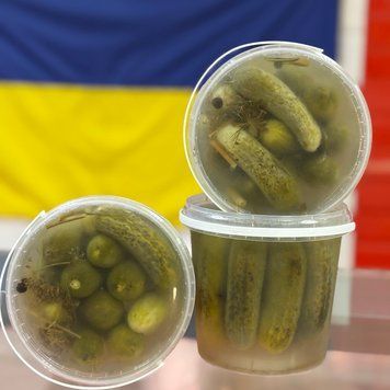 Marinated "CORNICHON" Cucumbers, 600 g &mdash; buy in Triton online store