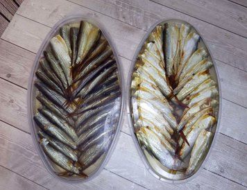 Cold-smoked headless sprats in oil, 200g (export) &mdash; buy in Triton online store