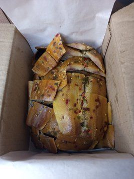 Cold-Smoked Herring Fillet PIECES with Spices &mdash; buy in Triton online store