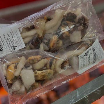Морський коктейль С/М (кальмар,мідії,щупальця кальмара) тм Тритон &mdash; купити в інтернет-магазині Тритон