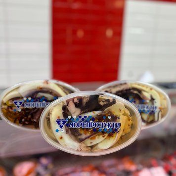 Пресерва Щупальця кальмара в олії 300г  &mdash; купити в інтернет-магазині Тритон