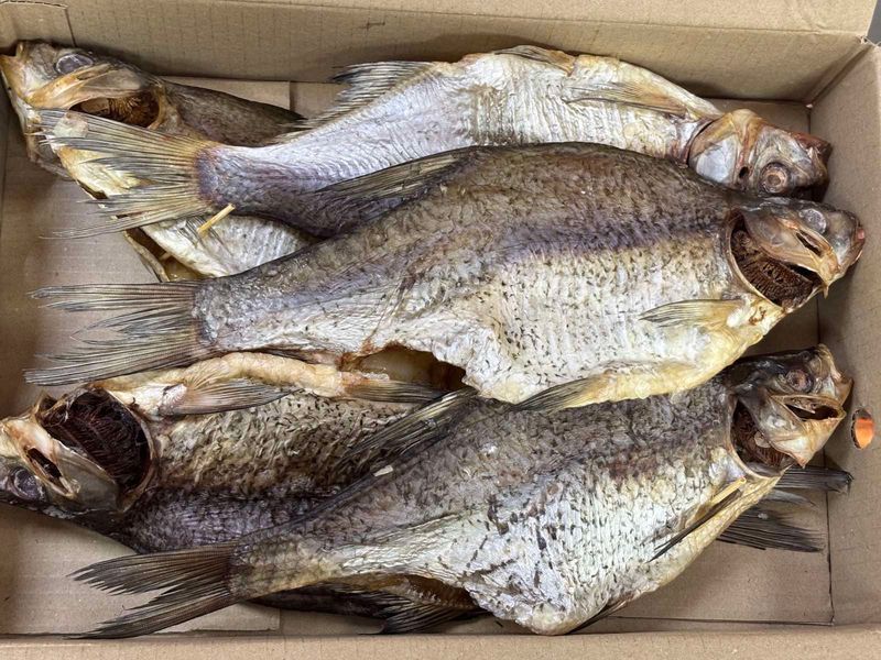 Dried Young Bream, gutted, CLEANED &mdash; buy in Triton online store