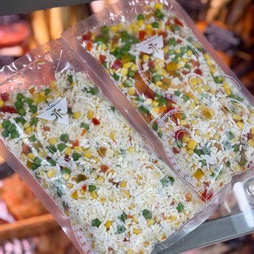 Суміш Гавайська з заморожених овочів (рис,горох,кукурудза,перець червоний)  &mdash; купити в інтернет-магазині Тритон