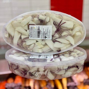 Кальмар шматочки маринований з червоною цибулею (10%)  &mdash; купити в інтернет-магазині Тритон