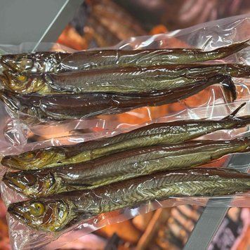 Cold-smoked blue whiting, gutted, vacuum-packed (export) &mdash; buy in Triton online store