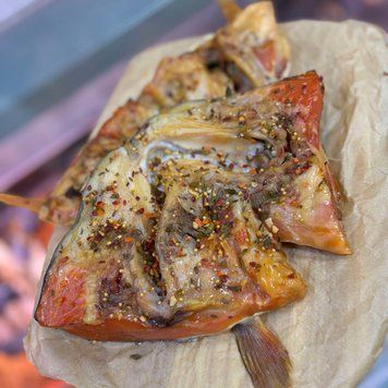 Cold-Smoked Salmon Head Wings with Spices &mdash; buy in Triton online store