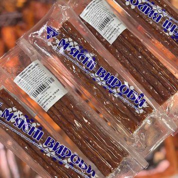Снек м'ясний Смаконоси зі свинини ковбаски 100г  &mdash; купити в інтернет-магазині Тритон